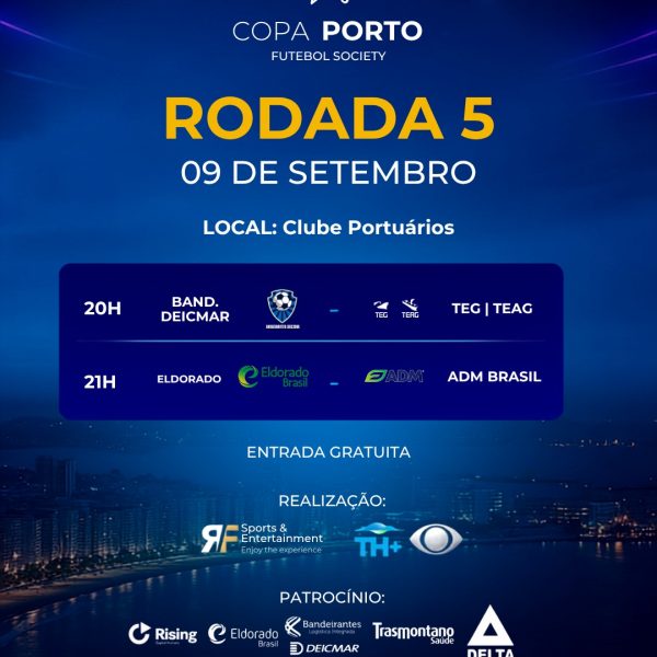 Confira os jogos desta quarta-feira na Copa Porto 2026